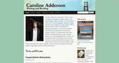 Desktop Screenshot of carolineadderson.com